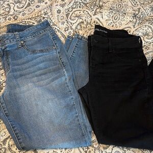 Maurice’s Women's Jean Collection Light wash & Black Jeans